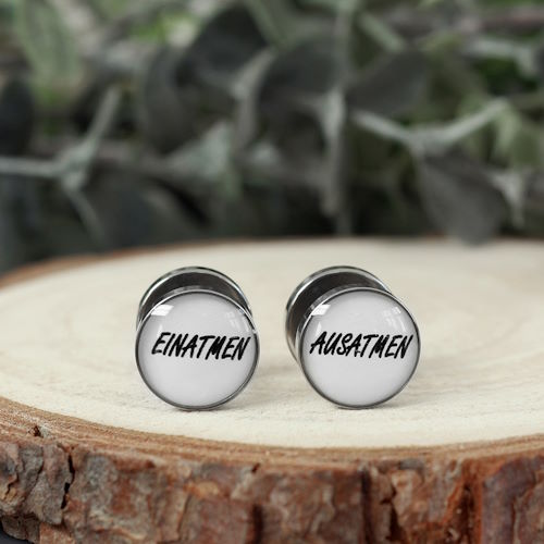 lustige Fake Plugs mit Spruch