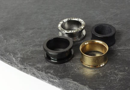 18 mm Flesh Tunnel und Ohr Plugs