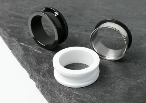 22mm Flesh Tunnel und Ohr Plugs