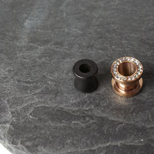 7 mm Flesh Tunnel und Ohr Plugs