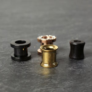 8 mm Flesh Tunnel und Ohr Plugs