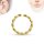 Piercing Ring - Continuous Ring - Gold - Gedreht