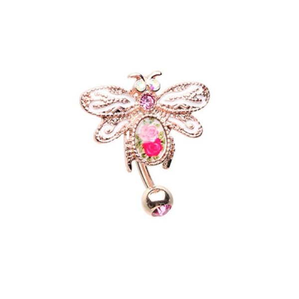 Piercing Banane - Rosegold - Libelle - Rose