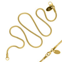 Max Palmer® Goldene Schlangenkette in 21 Varianten...